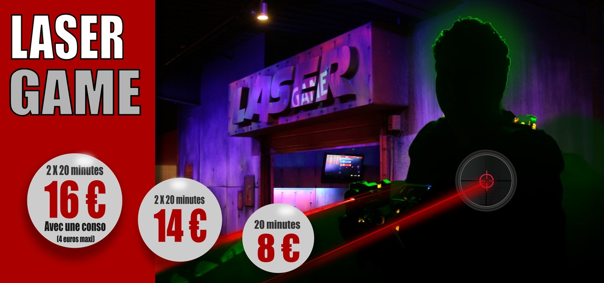 Le laser game d'Evreux est un immense espace de jeux couvert